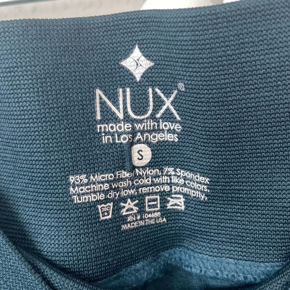Nux Blue Ombré Leggings - Picture 6 of 7